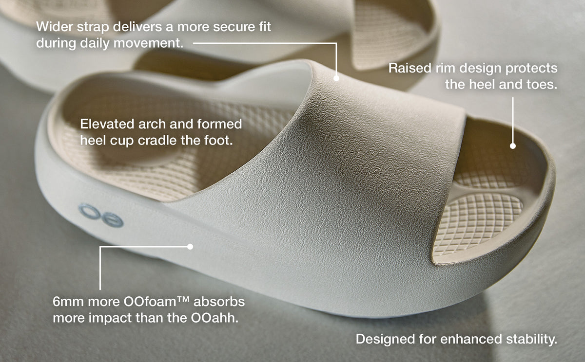 Women's OOahh PLUS Slide Sandal - Chalk