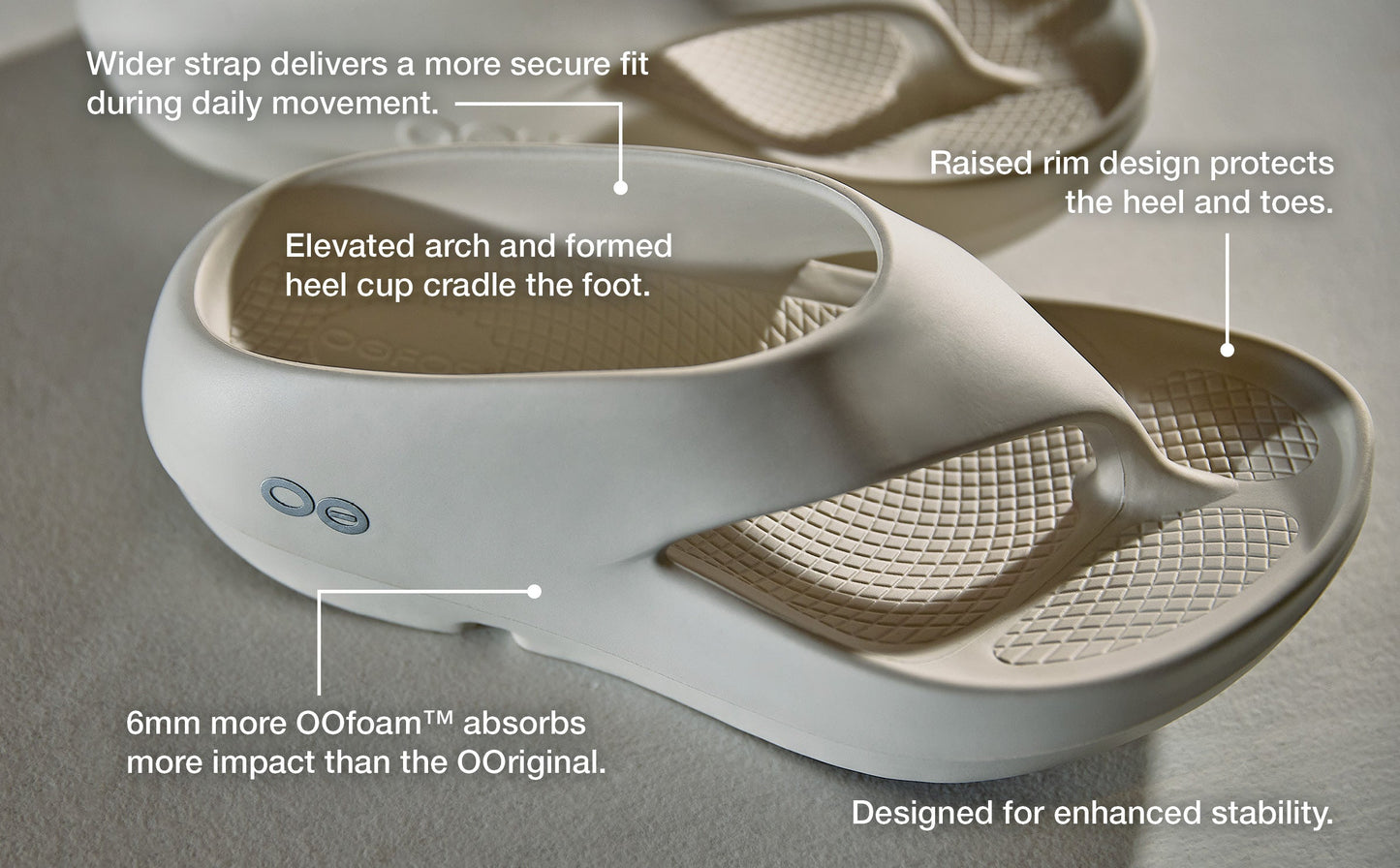 Men's OOriginal PLUS Sandal - Chalk